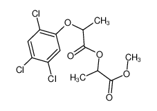 5447-15-4 (1-methoxy-1-oxopropan-2-yl) 2-(2,4,5-trichlorophenoxy)propanoate