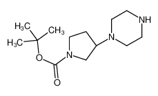 tert-butyl (3R)-3-piperazin-1-ylpyrrolidine-1-carboxylate 717927-58-7