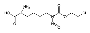 90957-40-7 (2S)-2-amino-6-[2-chloroethoxycarbonyl(nitroso)amino]hexanoic acid