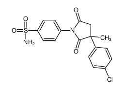 28103-45-9 structure, C17H15ClN2O4S