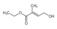 4-hydroxy-2-methylbut-2-enoic acid ethyl ester 90177-85-8