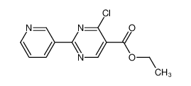 ethyl 4-chloro-2-pyridin-3-ylpyrimidine-5-carboxylate 34775-04-7