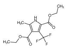 86558-21-6 diethyl 3-trifluoromethzyl-5-methyl-pyrrole-2,4-dicarboxylate