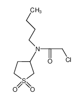 5553-31-1 structure, C10H18ClNO3S