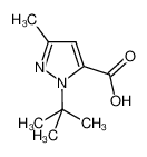 1-(叔丁基)-3-甲基-1H-吡唑-5-羧酸