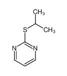 10132-14-6 2-propan-2-ylsulfanylpyrimidine