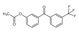 [3-[3-(trifluoromethyl)benzoyl]phenyl] acetate 890099-41-9