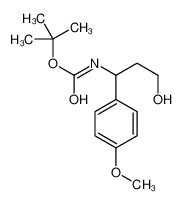 3-(Boc-氨基)-3-(4-甲氧基苯基)-1-丙醇