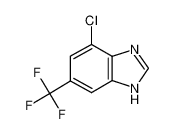 4-chloro-6-(trifluoromethyl)-1H-benzimidazole 175135-13-4