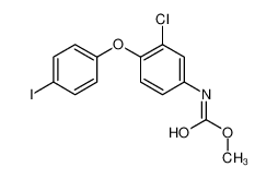 methyl N-[3-chloro-4-(4-iodophenoxy)phenyl]carbamate 87294-13-1