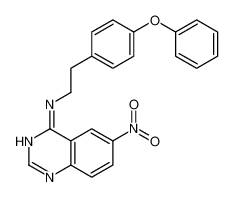 6-硝基-4-(4-苯氧基苯基乙基氨基)喹唑啉