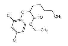 ethyl 2-(2,4-dichlorophenoxy)heptanoate 7462-16-0