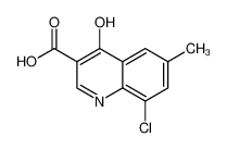 8-chloro-6-methyl-4-oxo-1H-quinoline-3-carboxylic acid 927800-99-5