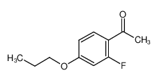 2-氟-4-丙氧基苯乙酮