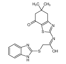 6158-62-9 structure, C18H18N4O2S2