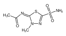 554-57-4 structure, C5H8N4O3S2