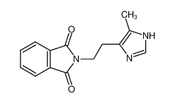 126434-97-7 2-[2-(5-Methyl-1H-imidazol-4-yl)-ethyl]-isoindole-1,3-dione