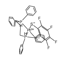 1187881-05-5 structure, C33H30F4P2PtS2