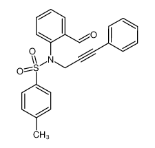 1224712-78-0 N-(2-formylphenyl)-4-methyl-N-(3-phenylprop-2-yn-1-yl)benzenesulfonamide