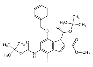 919535-06-1 structure, C27H31IN2O7