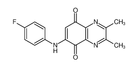 14334-06-6 structure, C16H12FN3O2