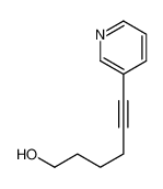 6-pyridin-3-ylhex-5-yn-1-ol 88940-60-7