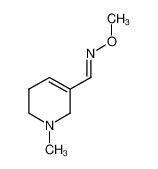 (E)-N-methoxy-1-(1-methyl-3,6-dihydro-2H-pyridin-5-yl)methanimine 139886-32-1