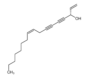 (S,Z)-heptadeca-1,9-dien-4,6-diyne-3-ol 81203-57-8