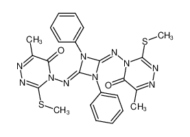 109107-01-9 structure, C24H22N10O2S2