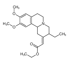 ethyl (2E)-2-(3-ethyl-9,10-dimethoxy-1,3,4,6,7,11b-hexahydrobenzo[a]quinolizin-2-ylidene)acetate 67504-52-3