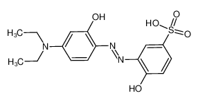 3-(4'-二乙基氨基-2'-羟基苯偶氮基)-4-羟基苯磺酸