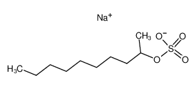 32687-84-6 structure, C10H21NaO4S