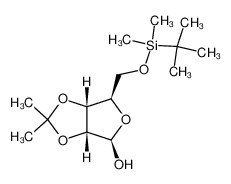 75921-20-9 spectrum, 5-O-[(1,1-dimethylethyl)dimethylsilyl]-2,3-O-(1-methylethylidene)-β-D-ribofuranose