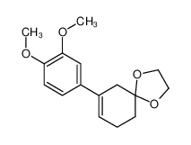 88176-83-4 7-(3,4-dimethoxyphenyl)-1,4-dioxaspiro[4.5]dec-7-ene