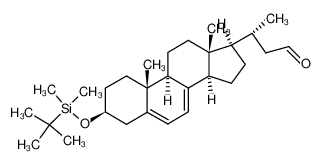 87155-40-6 3β-(tert-Butyldimethylsilyloxy)-24-norchola-5,7-dien-23-al