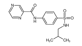 N-[4-(Isobutylsulfamoyl)phenyl]-2-pyrazinecarboxamide 606098-36-6