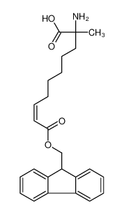 (2R,8E)-2-Amino-10-(9H-fluoren-9-ylmethoxy)-2-methyl-10-oxo-8-dec enoic acid 1311933-84-2