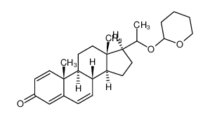 90525-18-1 (8S,9S,10R,13S,14S,17S)-10,13-dimethyl-17-(1-((tetrahydro-2H-pyran-2-yl)oxy)ethyl)-8,9,10,11,12,13,14,15,16,17-decahydro-3H-cyclopenta[a]phenanthren-3-one