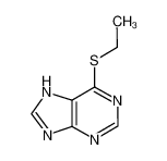 6-ethylsulfanyl-7H-purine 5417-84-5