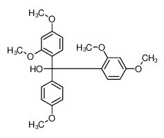 bis(2,4-dimethoxyphenyl)-(4-methoxyphenyl)methanol 80202-77-3