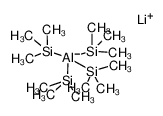 62465-40-1 structure, C12H36AlLiSi4