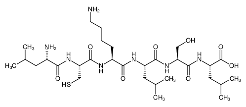 L-Leucine, L-leucyl-L-cysteinyl-L-lysyl-L-leucyl-L-seryl- 533902-29-3