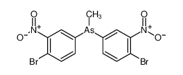 bis(4-bromo-3-nitrophenyl)-methylarsane 5449-91-2