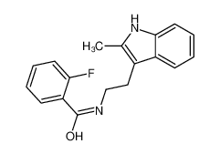 442633-00-3 structure, C18H17FN2O