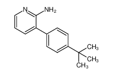 3-(4-tert-butylphenyl)pyridin-2-amine 1358754-22-9