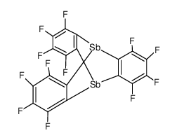 59807-80-6 structure, C18F12Sb2