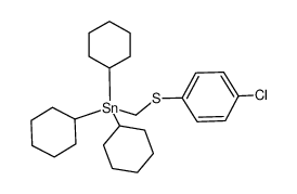 130876-78-7 structure, C25H39ClSSn