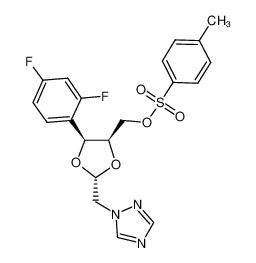 1-[[(2S,4R)-2-(2,4-二氟苯基)-4-[3-(对甲苯基磺酰基)丙基]-1,3-二氧戊环-2-基]甲基]-1,2,4-三唑