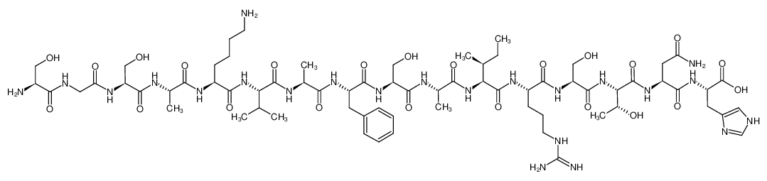 94071-26-8 structure, C69H113N23O23