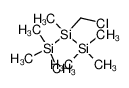 125091-02-3 structure, C8H23ClSi3